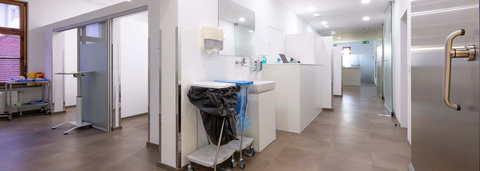 MED Zentrum 1 Schloss Puchenau, Aufwachraum, Ambulantes Operationszentrum Linz, Puchenau. Ambulantes Ärztezentrum